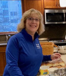 Mary Lee Penney Volunteering at the Ronald McDonald House in Ann Arbor