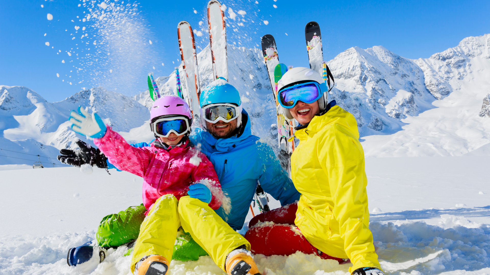 Family on Ski Trip - Personal Savings Products