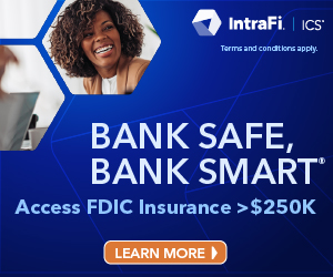 Safety in Large Numbers Member FDIC Insurance for Deposits > $250,000