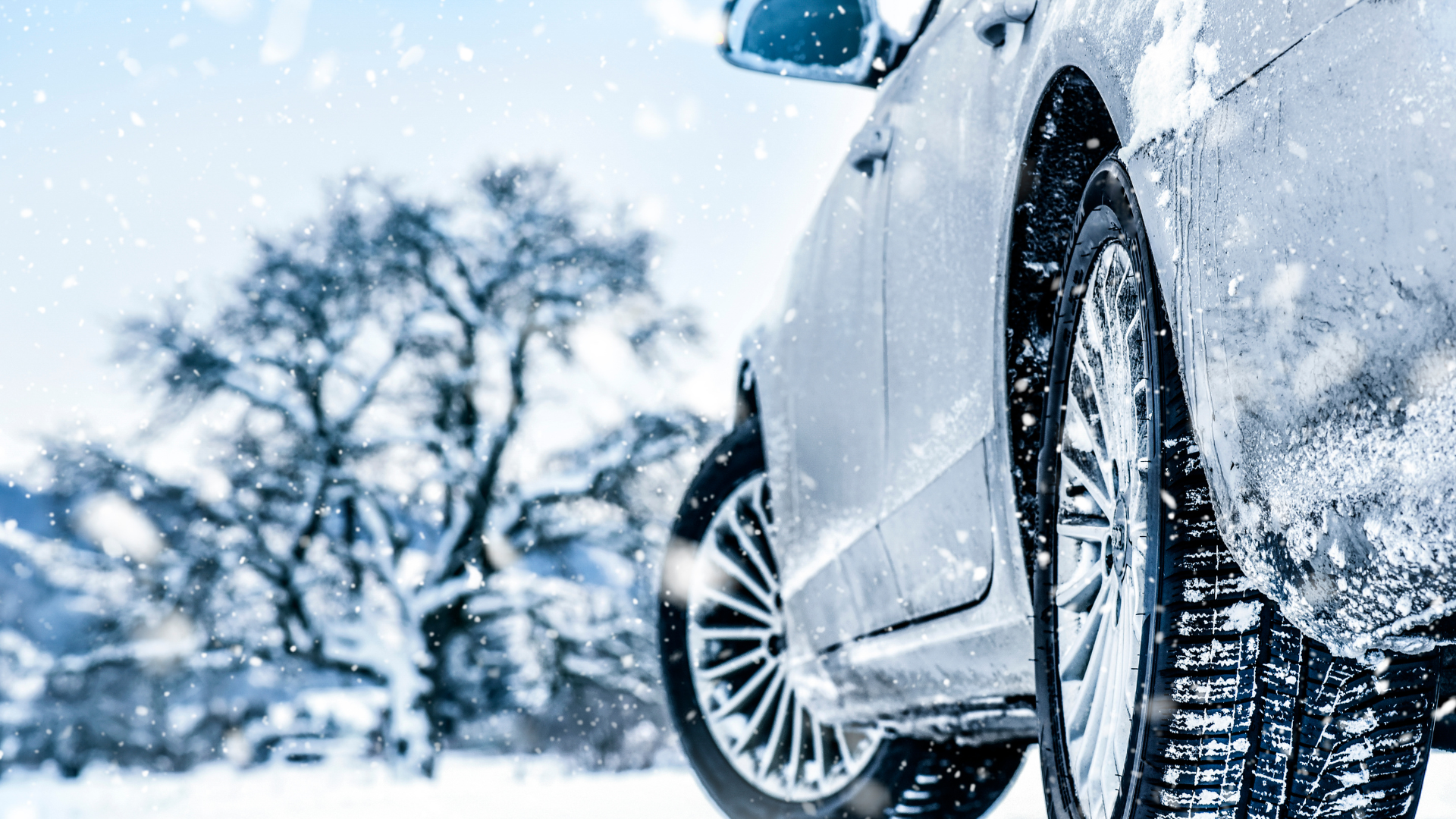 Car in snow for auto rates cta